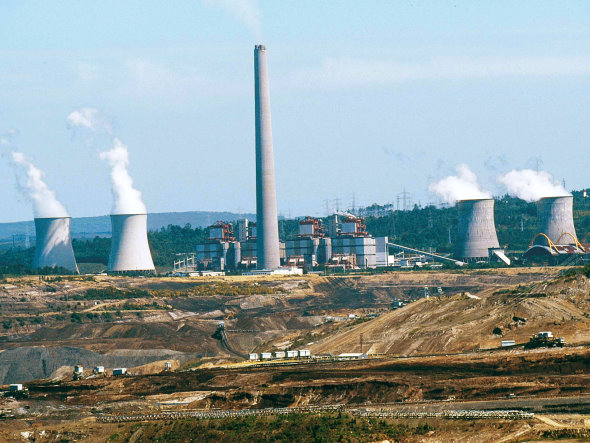 Imagen de una central térmica